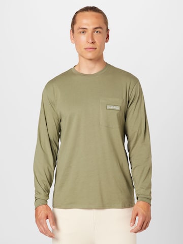NAPAPIJRI Shirt in Green: front