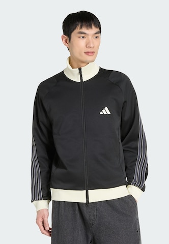 ADIDAS SPORTSWEAR Trainingsjack 'Stadium' in Zwart: voorkant