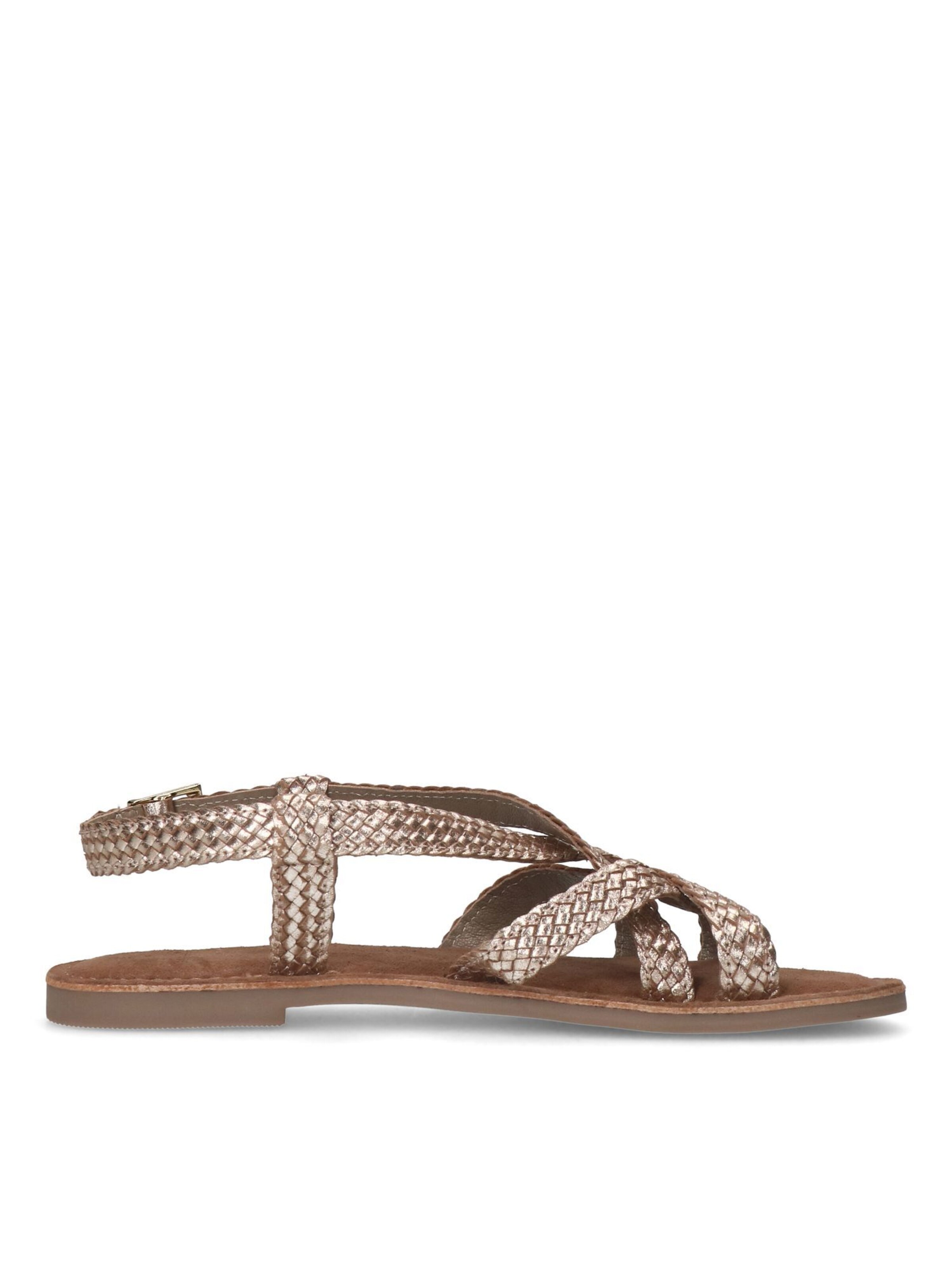 Sandales MANFIELD en or