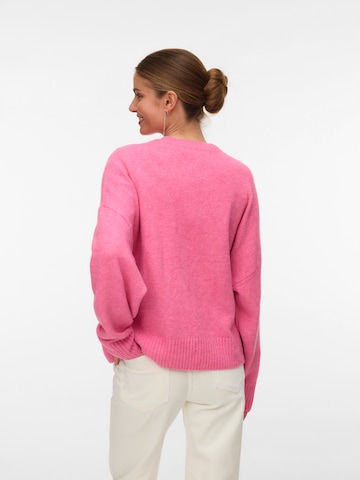VERO MODA Sweater 'VMBoom' in Pink