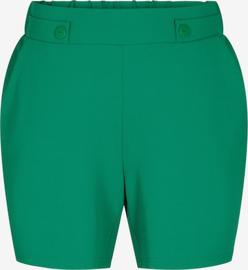 Zizzi Broek 'Ellie' in Groen: voorkant