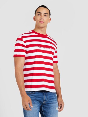 Maglietta di GUESS JEANS in rosso: frontale