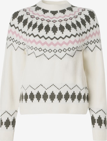 VILA Kampsun 'VIPEYSA', värv valge: eest vaates