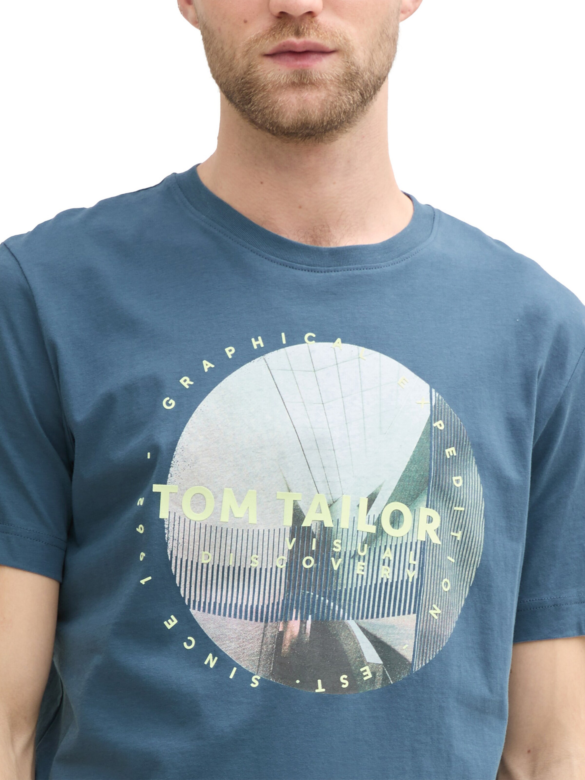 TOM TAILOR Koszulka w kolorze niebieski