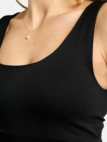 Haut ' NINNA ' Liberte Essentiel en noir