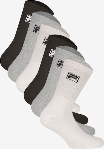 Chaussettes de sport FILA en mélange de couleurs : devant