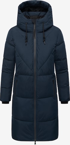 Cappotto invernale 'Kältekuschel XIV' di NAVAHOO in blu: frontale