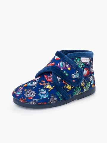 Pisamonas Slippers in Blue: front