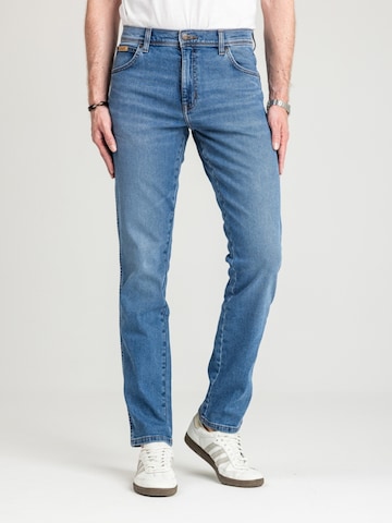 Slimfit Jeans 'TEXAS SLIM THE MARVERICK 112330696' di WRANGLER in blu: frontale