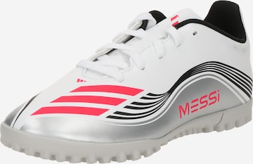 ADIDAS PERFORMANCE Jalkapallokengät 'F50 Messi Club' värissä valkoinen: etupuoli