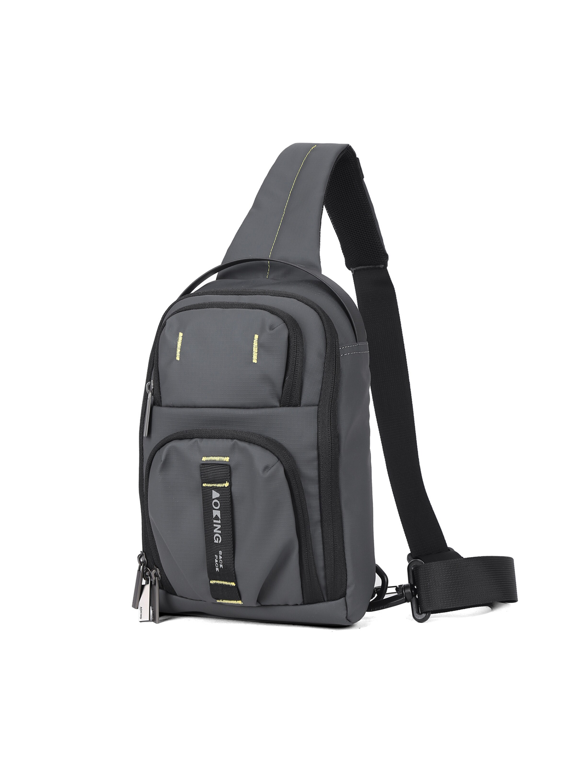 Aoking Umhängetasche in Grau: Vorderseite