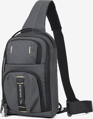 Aoking Schoudertas in Grijs: voorkant