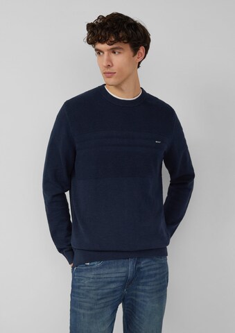 s.Oliver Pullover in Blau: Vorderseite