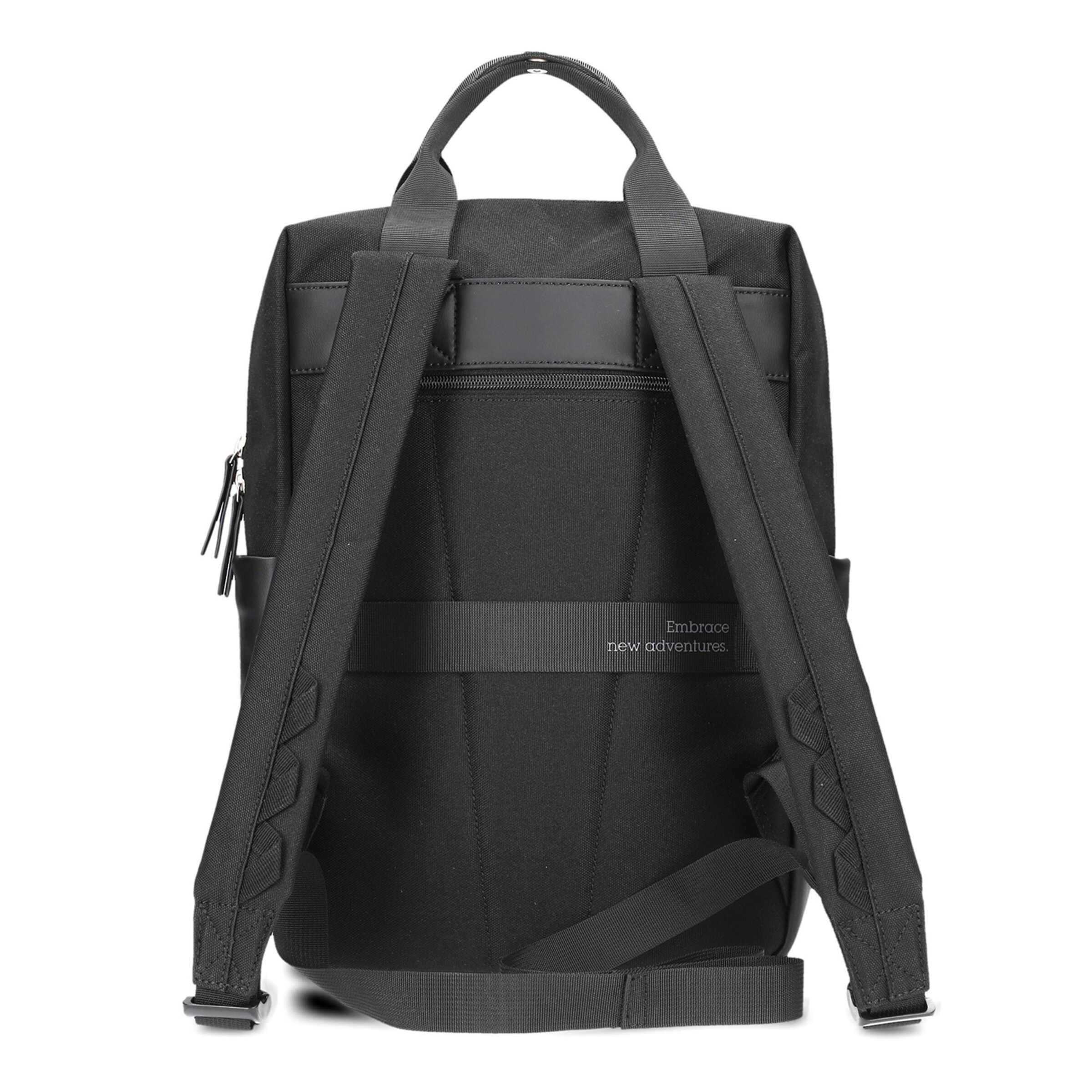 ZWEI Rugzak 'Lou' in Zwart