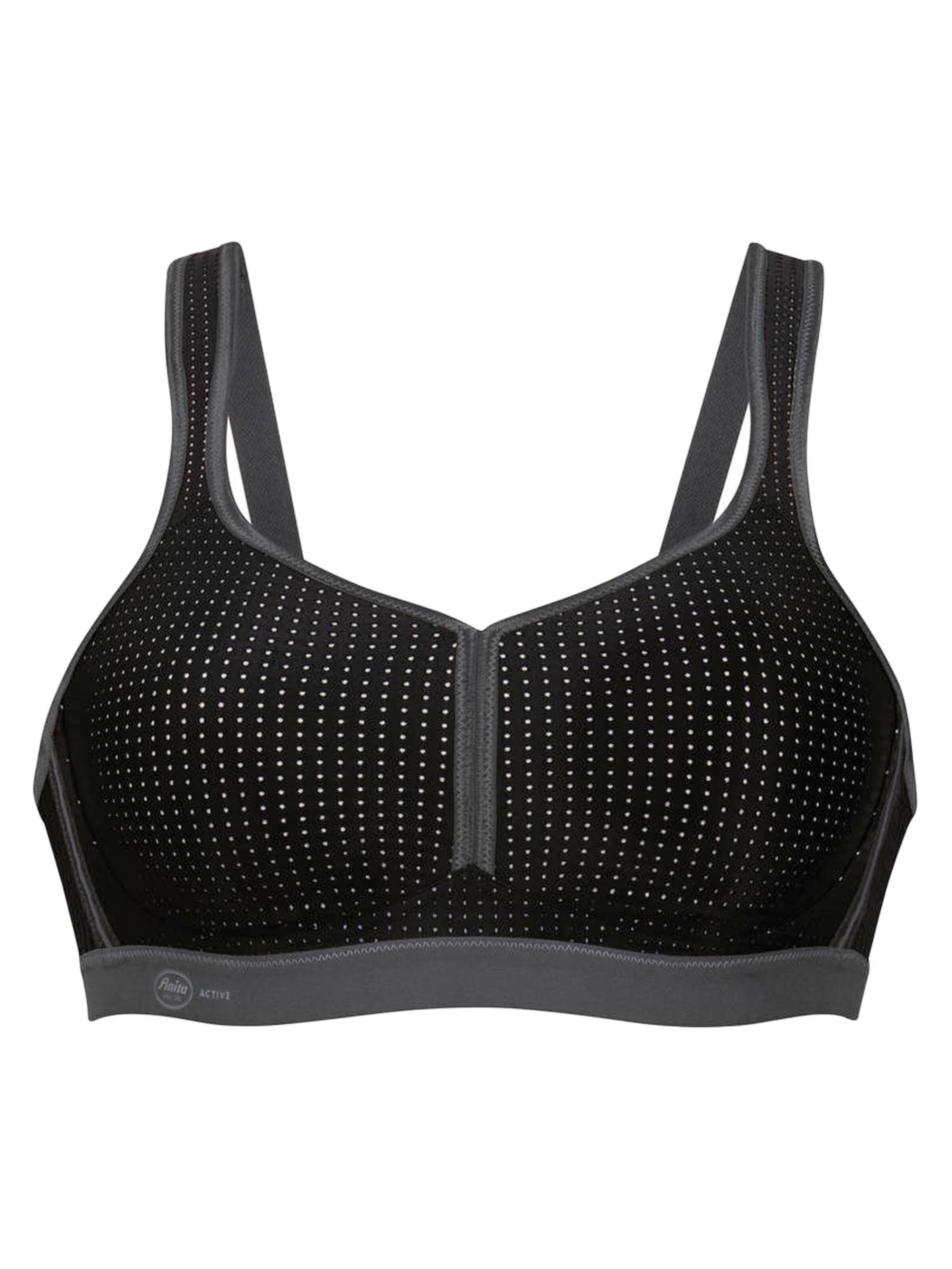 ANITA Bralette Bra 'Performance Sport' in Black: front