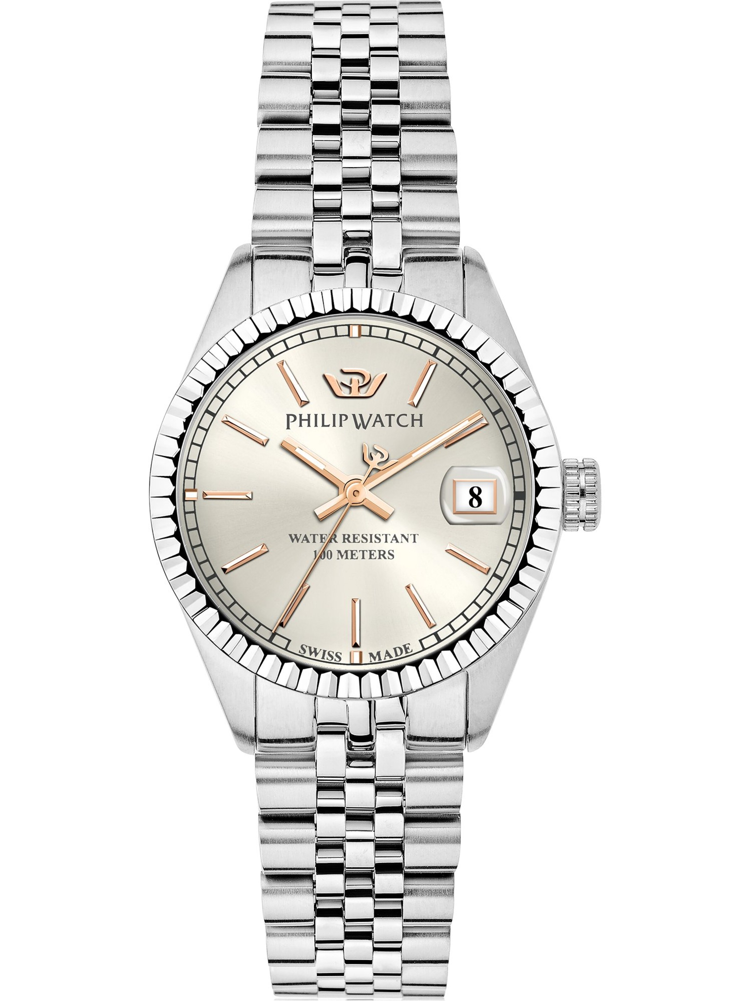 Philip Watch Analog Watch in Silver: front
