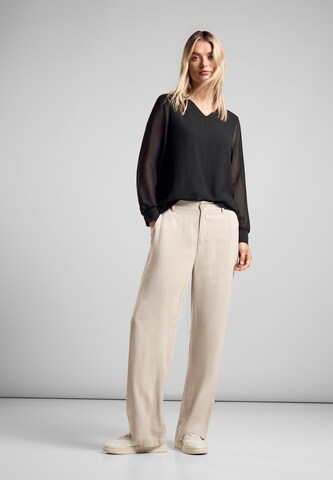 STREET ONE Shirt in Black