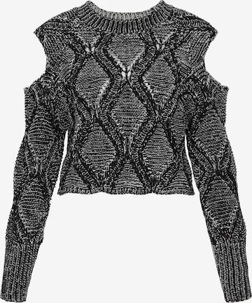 myMo ROCKSPulover - crna boja: prednji dio