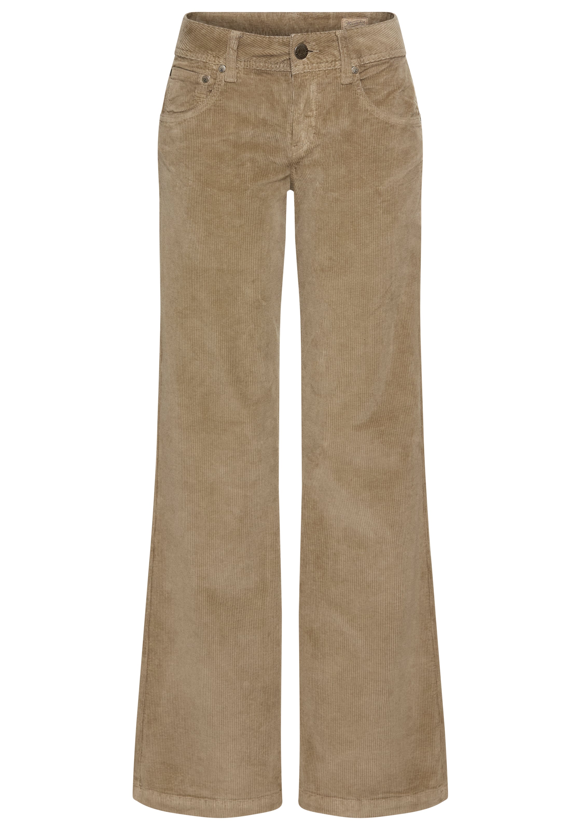 Herrlicher Jeans in Braun: Vorderseite