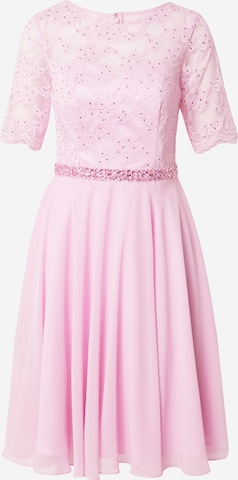mascara Dress in Pink: front