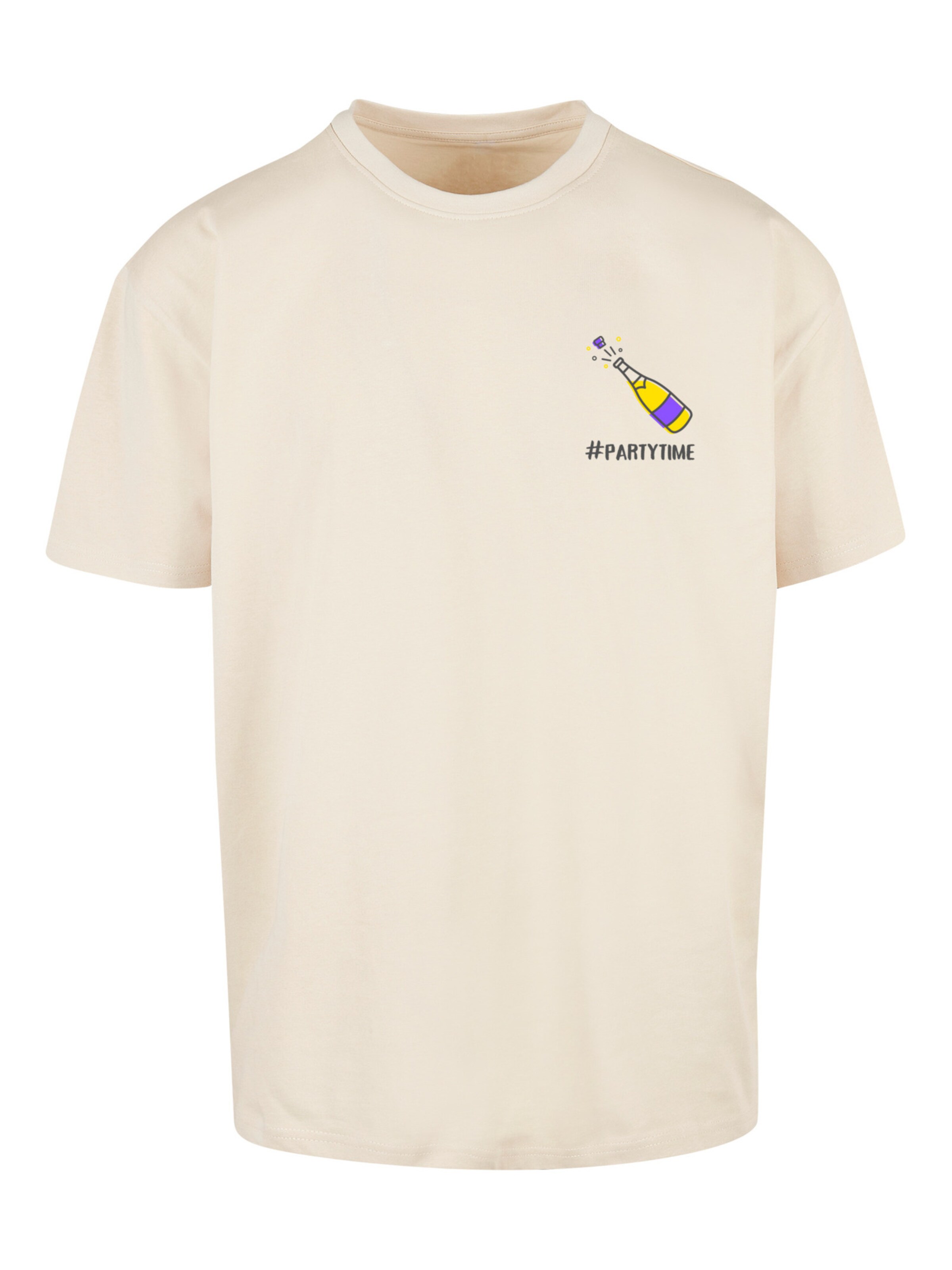 F4NT4STIC Shirt in Beige: voorkant