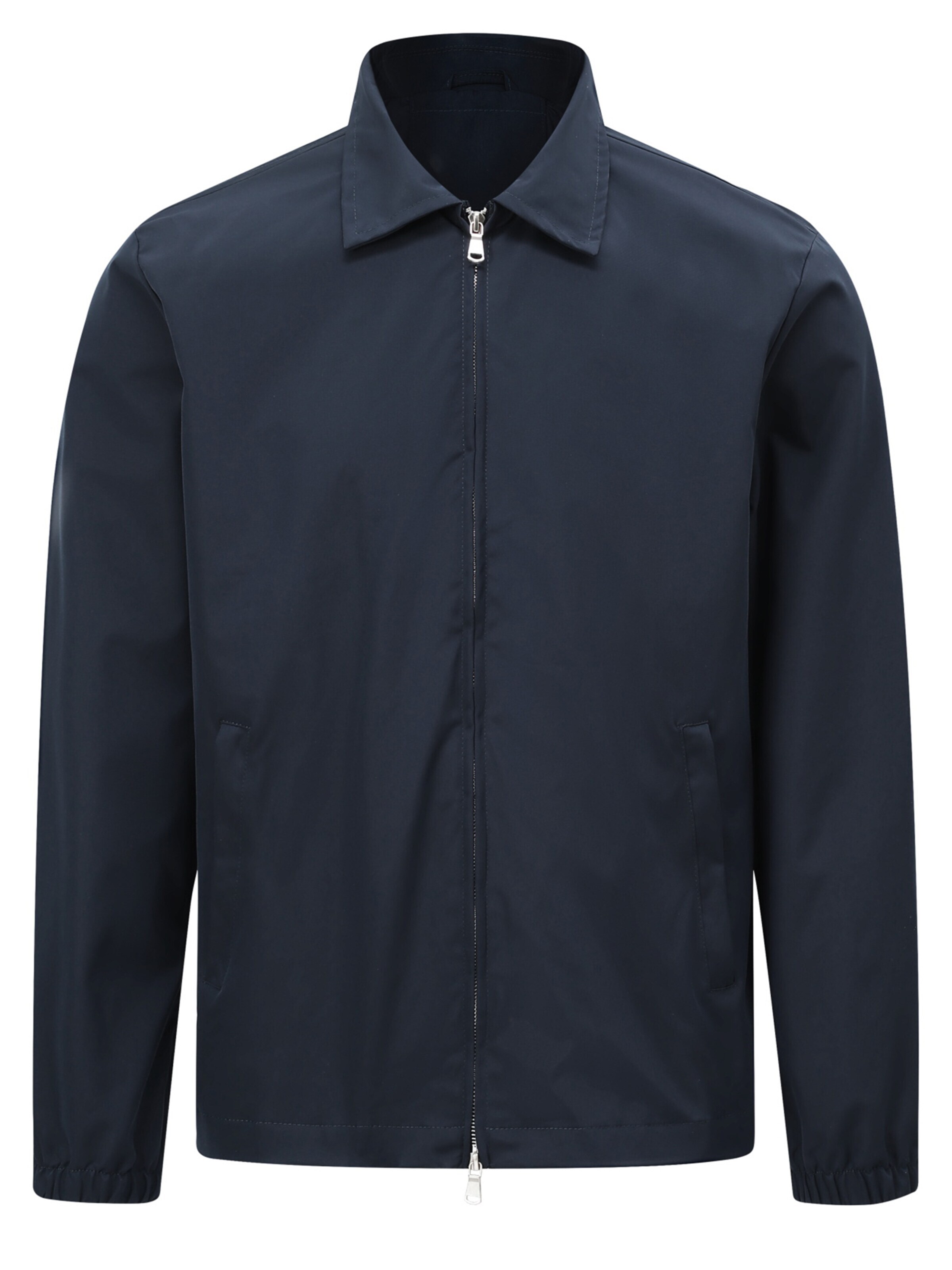 ALLTHEMEN Übergangsjacke 'Blattwind'‌‌‌‌ in S in navy, Produktansicht