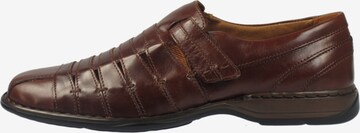 JOSEF SEIBEL Tapered Classic Flats 'Steven' in Brown