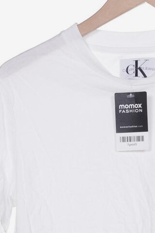 Calvin Klein Jeans T-Shirt L in Weiß
