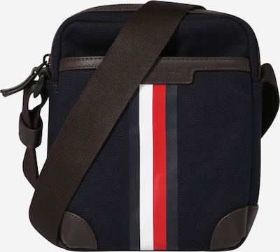 TOMMY HILFIGER Umhängetasche in navy / pueblo / hellrot / weiß, Produktansicht
