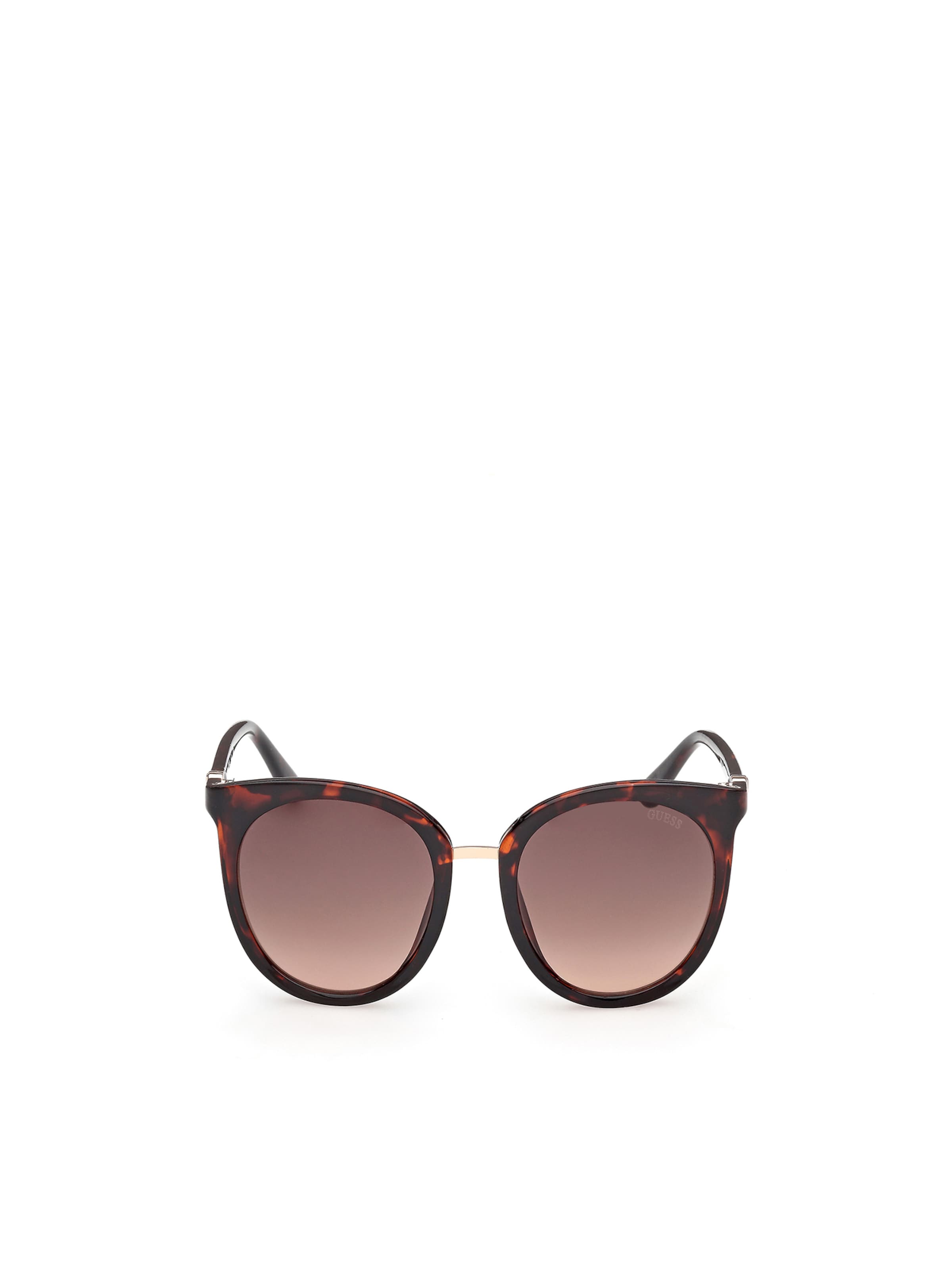 GUESS Sunglasses in Brown: front