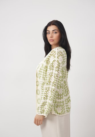 CHERRY KOKO Gebreid vest in Groen