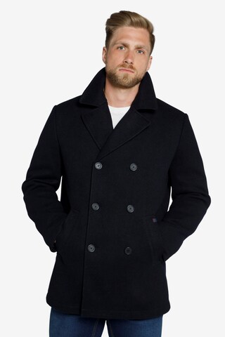 STHUGE Between-Seasons Coat in Blue: front