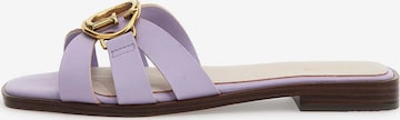 GUESS - Sapato aberto em roxo: frente