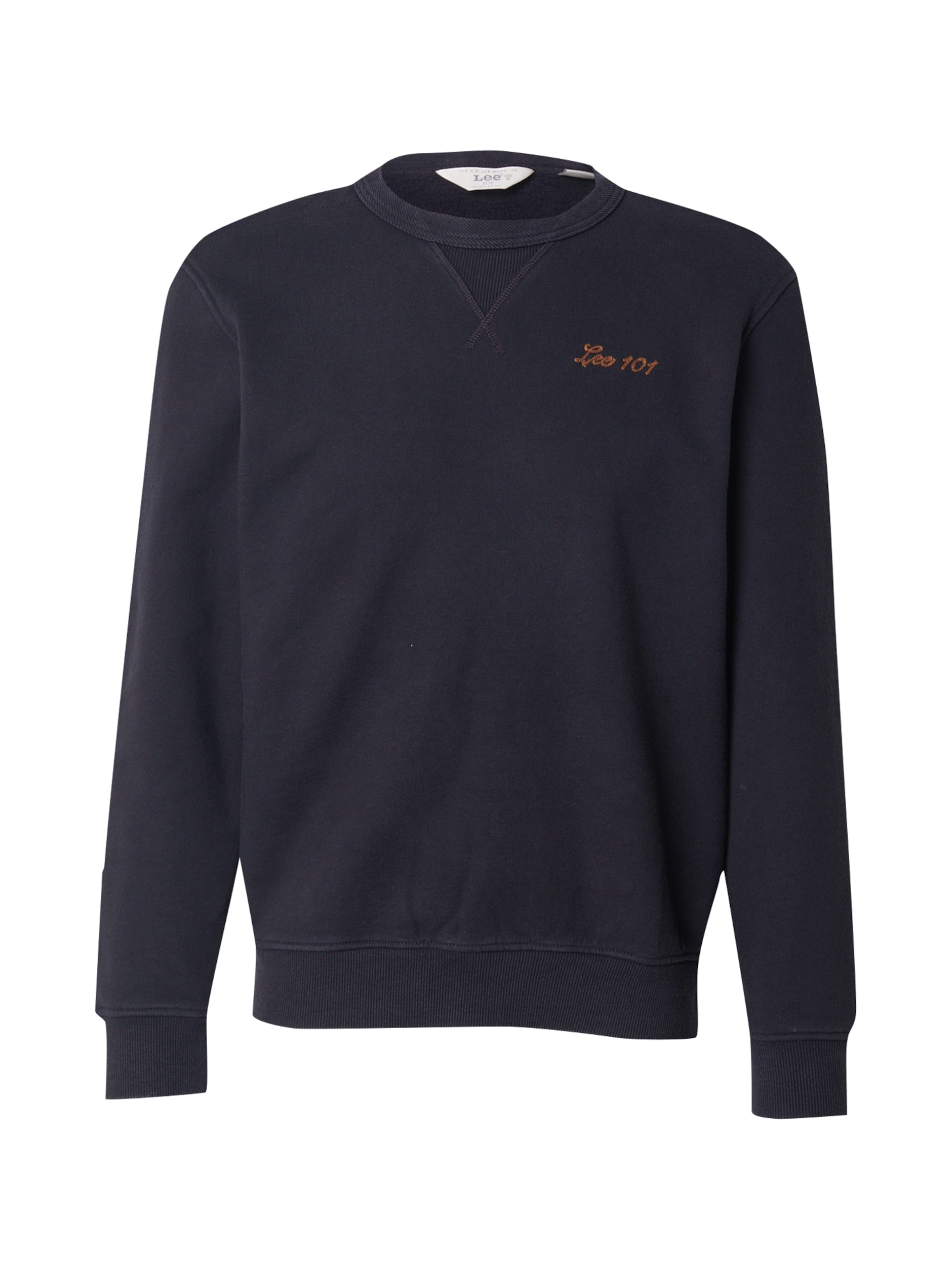 Lee Sweatshirt '101' i sort: forside