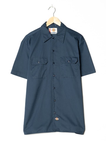 DICKIES Button Up Shirt in XL in Blue: front