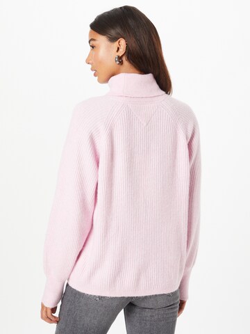TOMMY HILFIGER Pullover in Lila