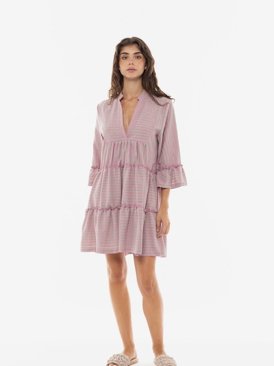 Pink Label Vestido de verão 'BEACHWEAR STRIPE PINK GREEN' em 36 em azul, Vista do artigo