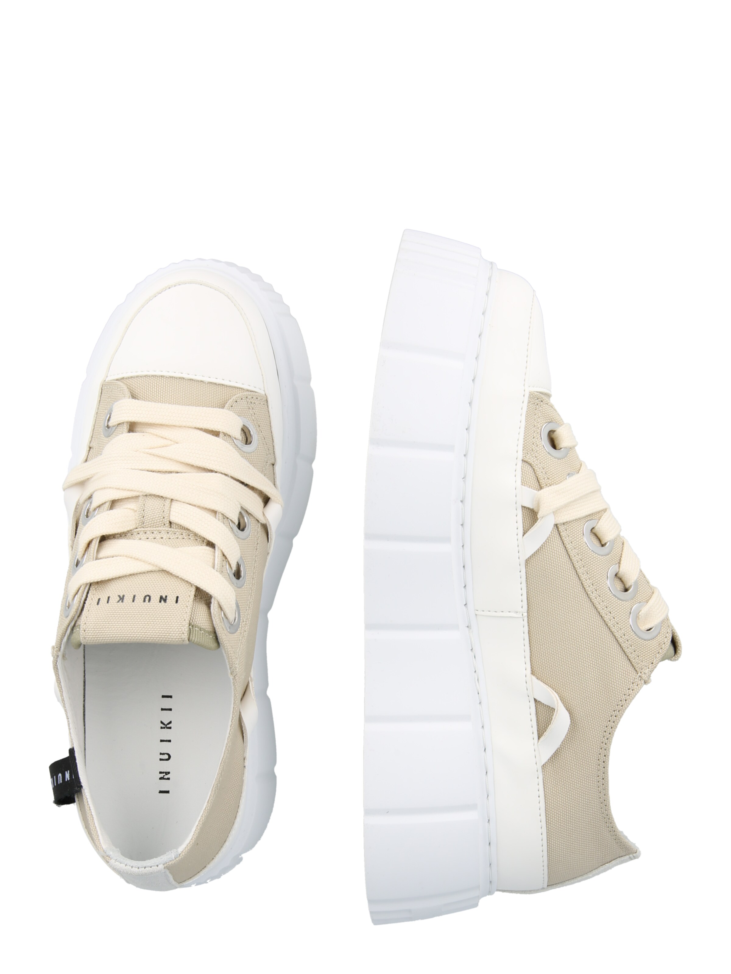 INUIKII Nizke superge 'MATILDA' | siva barva