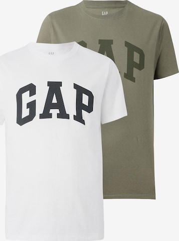GAP Μπλουζάκι σε πράσινο: μπροστά