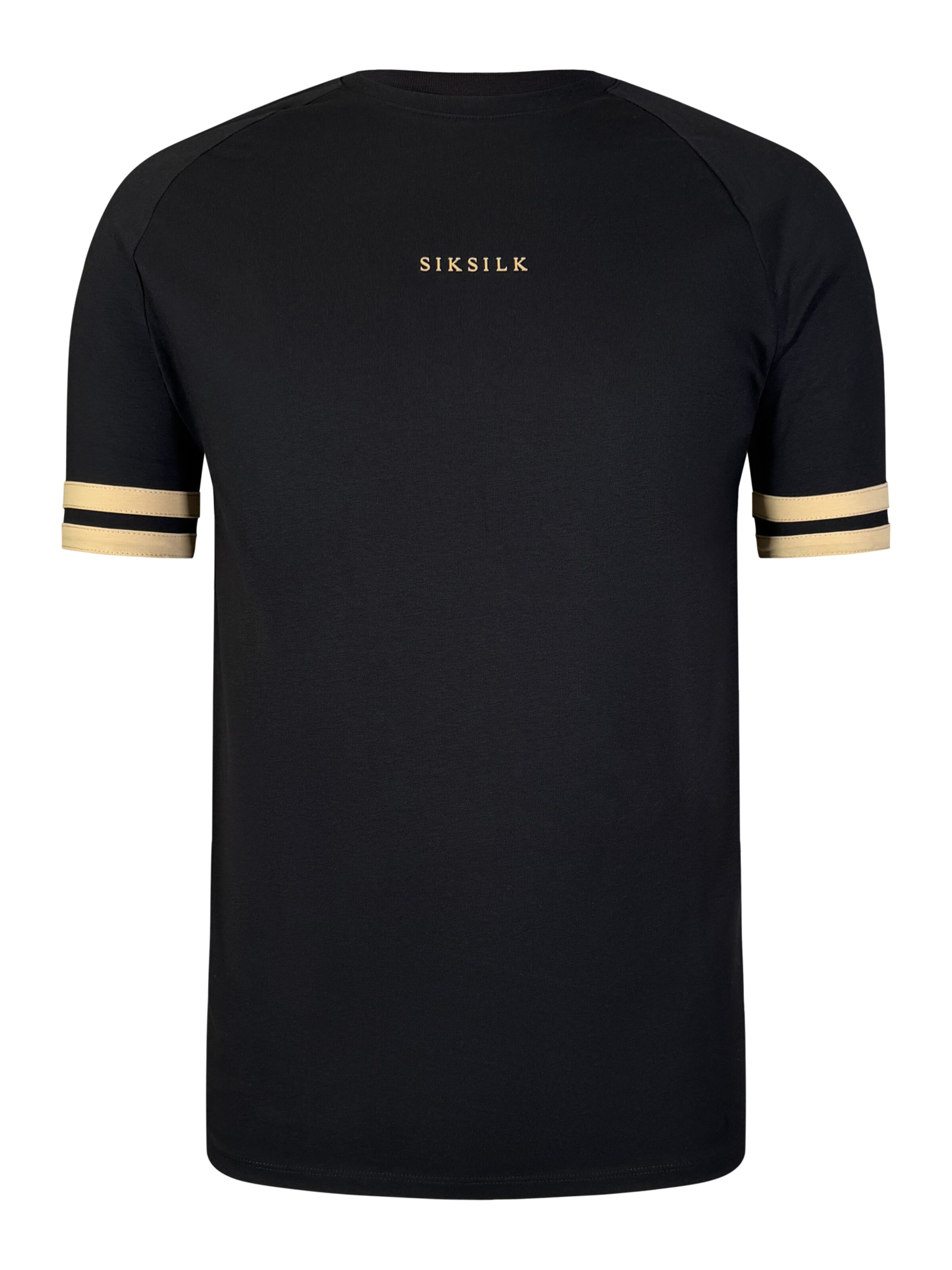 SikSilk Shirt in Zwart: voorkant