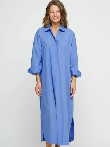 moshi moshi mind Blousejurk 'Ava' in Blauw: voorkant