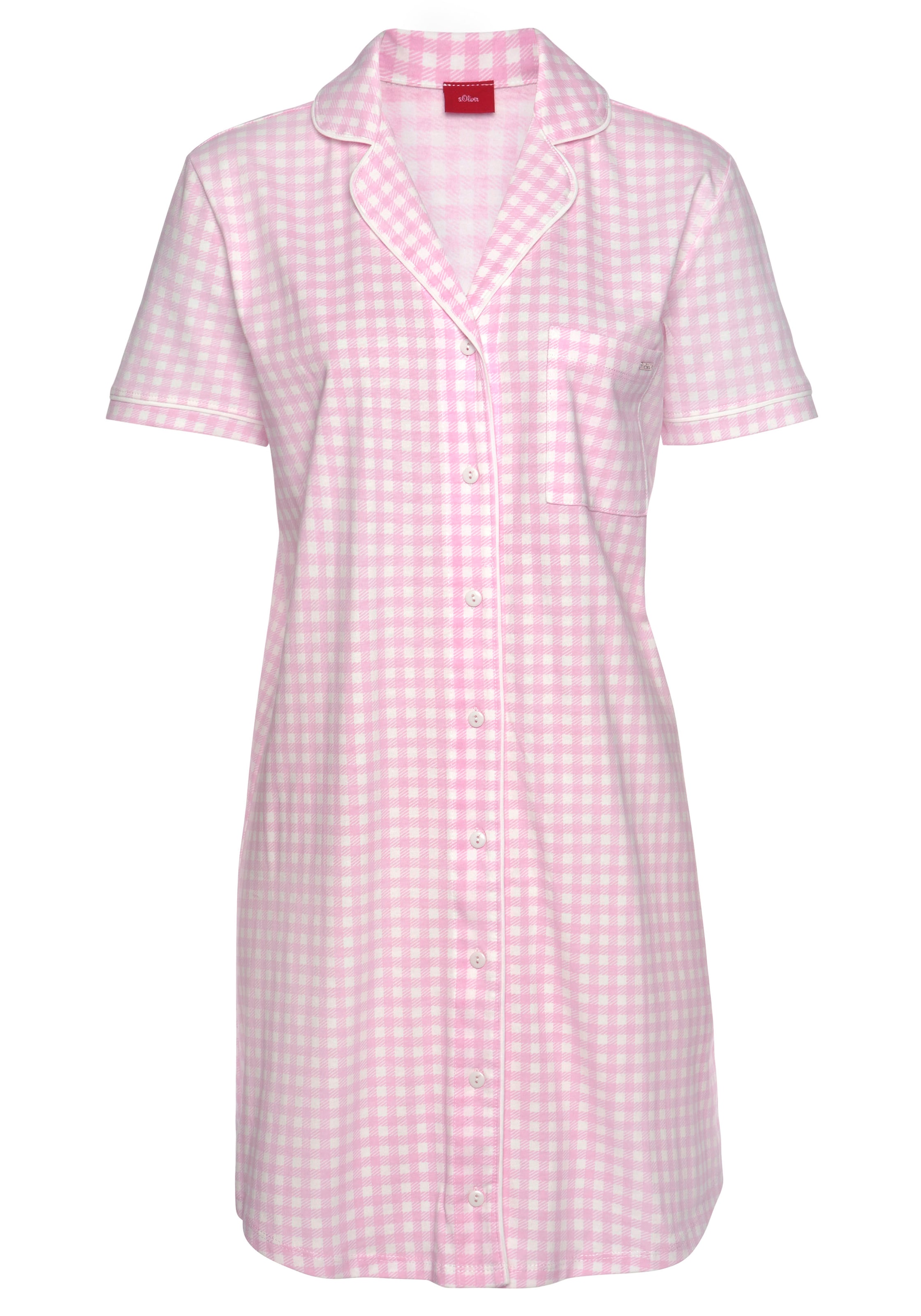 s.Oliver Nightgown in Pink: front