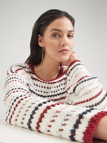 ONLY Pullover 'ONLGeena' in Weiß