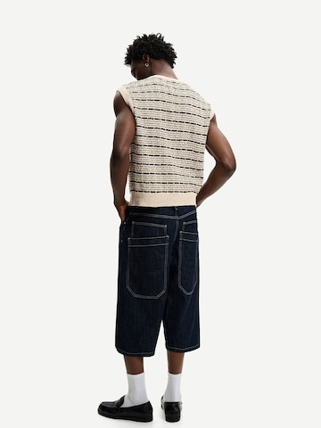 Bershka Pullunder in Beige