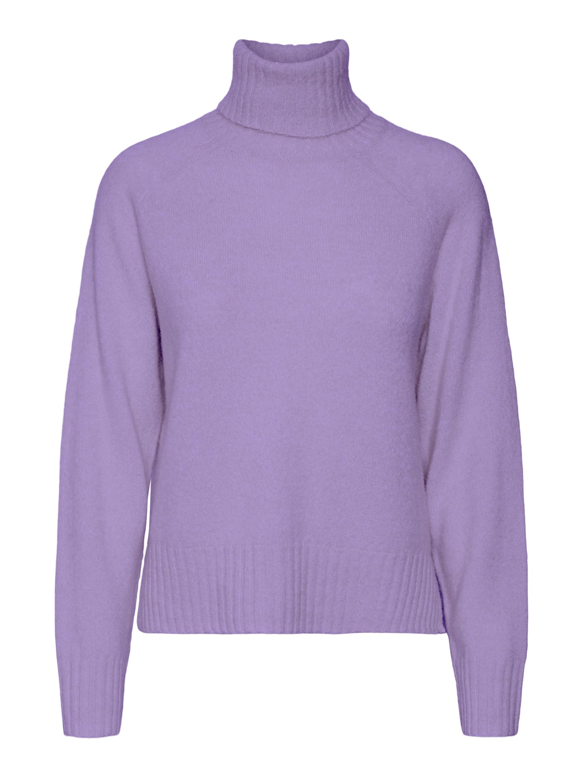 VERO MODA - Pullover 'DANIELA' em roxo: frente