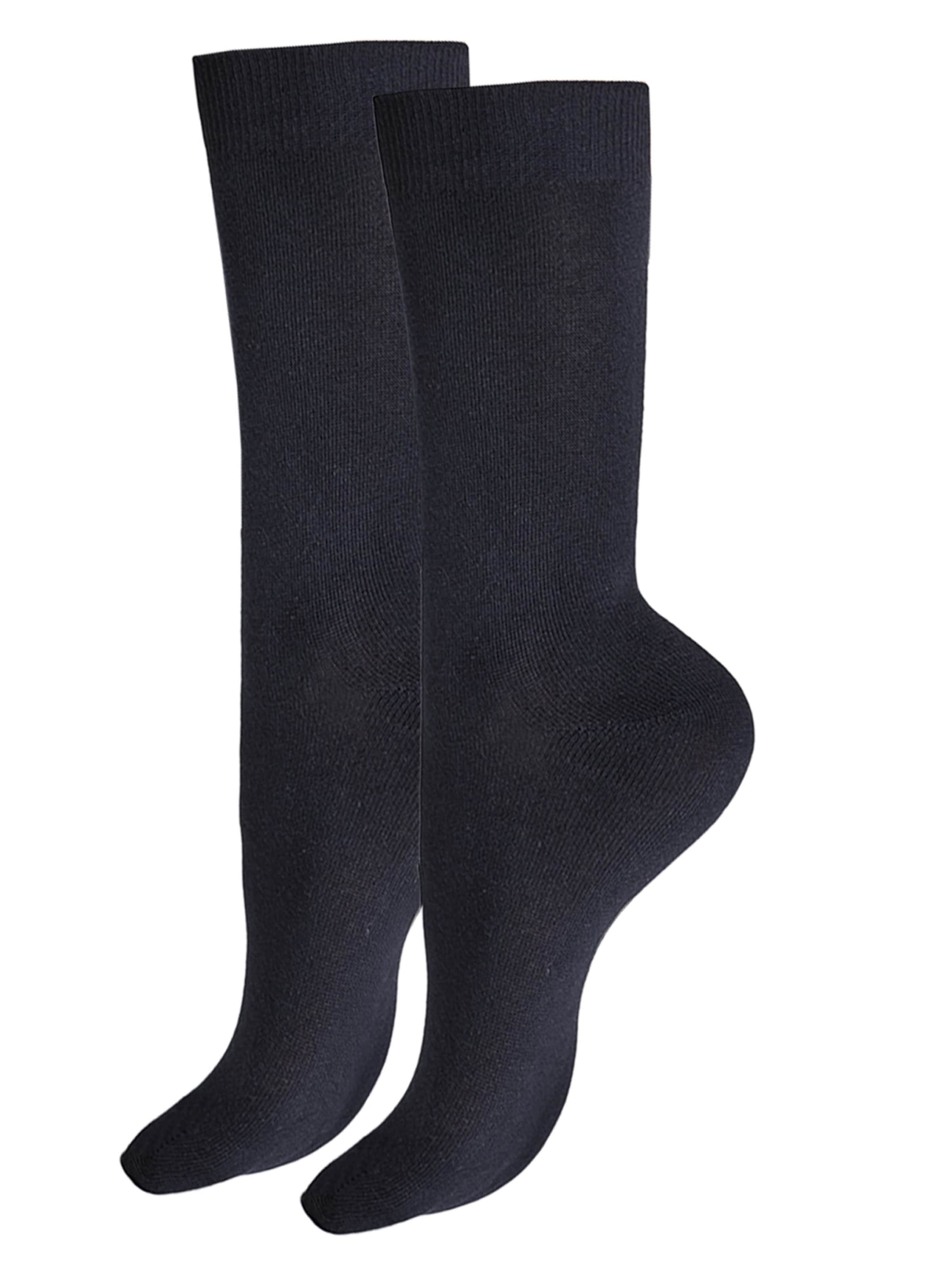 Hudson Socken in Schwarz: Vorderseite