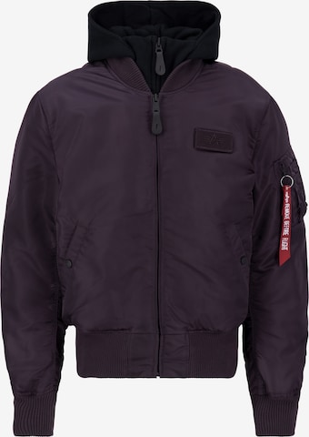 Geacă de primăvară-toamnă 'MA-1 D-Tec' de la ALPHA INDUSTRIES pe mov: față