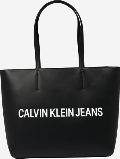 fekete / fehér Calvin Klein Jeans Shopper táska, Termék nézet