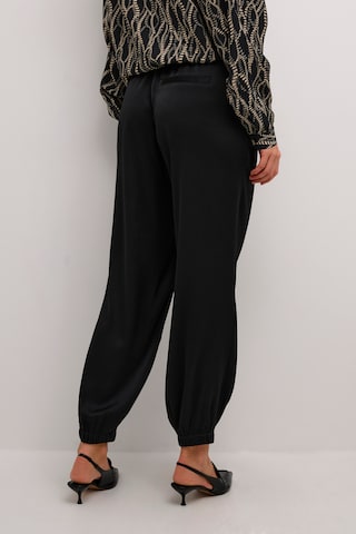 Kaffe Tapered Broek 'Ingrid' in Zwart