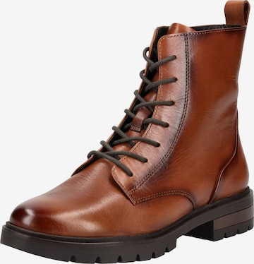 Bottines à lacets ARA en marron : devant